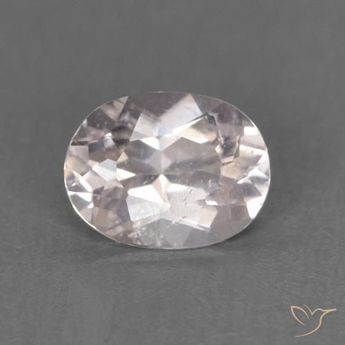 0.34ct Natürlicher hellrosa Morganit, Oval, VS