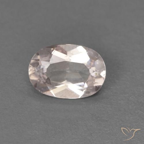 0.36ct Natürlicher Flamingorosa Morganit, Oval, VS