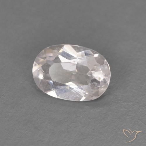 9,17 ctw natürlicher Flamingorosa Morganit, Oval, VS