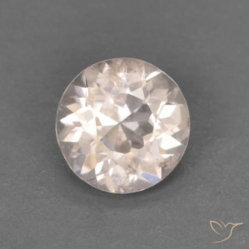 0.31ct Natürlicher Sehr helles Rosa Morganit, Runden, VS