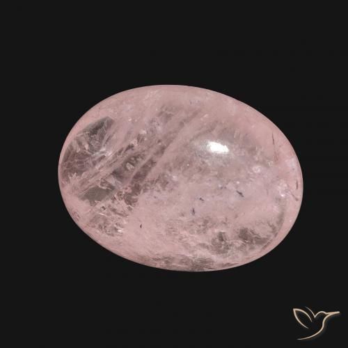 9,17 ctw natürlicher hellrosa Morganit, Oval, Lichtdurchlässig