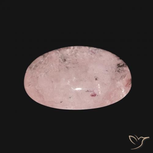 9,17 ctw natürlicher hellrosa Morganit, Oval, Lichtdurchlässig