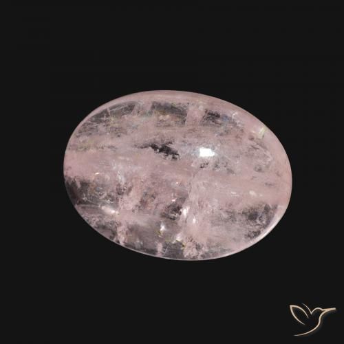 9,17 ctw natürlicher Flamingorosa Morganit, Oval, Transparent