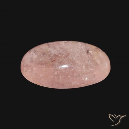 9,17 ctw natürlicher hellrosa Morganit, Oval, Transparent