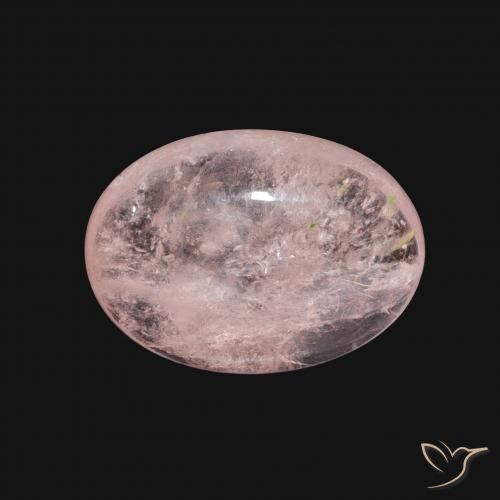 5.58ct Natürlicher Flamingorosa Morganit, Oval, Transparent