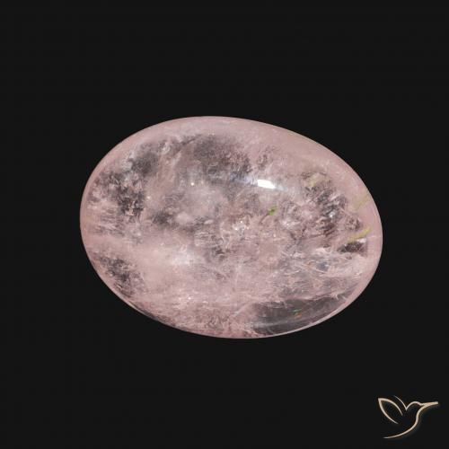 9,17 ctw natürlicher Flamingorosa Morganit, Oval, Transparent