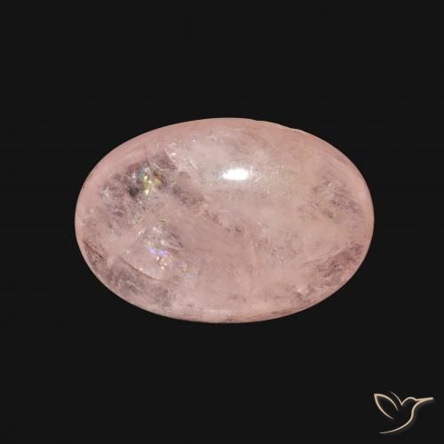 4.33ct Natürlicher hellrosa Morganit, Oval, Transparent