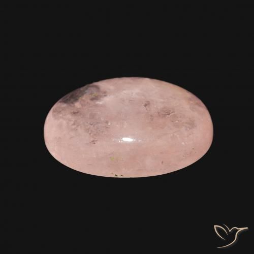 9,17 ctw natürlicher hellrosa Morganit, Oval, Transparent
