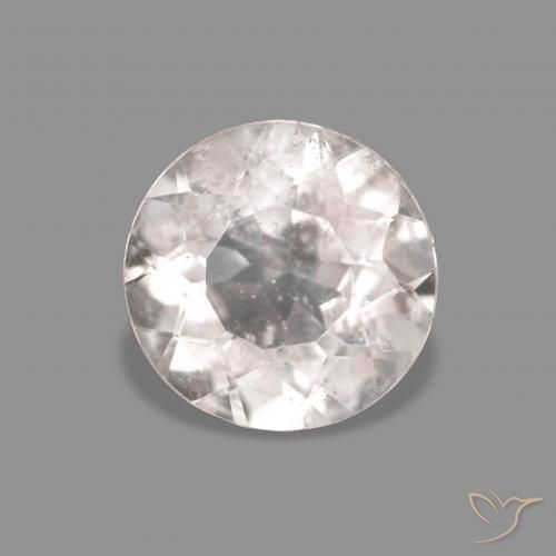 0.52ct Sehr helles Rosa Morganit, Runden, VS-SI