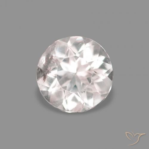 0.18ct Sehr helles Rosa Morganit, Runden, VS