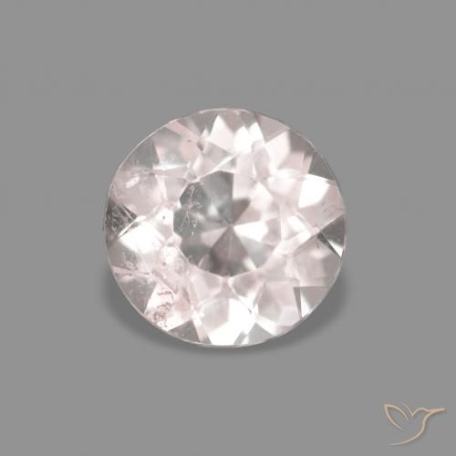 0.30ct Sehr helles Rosa Morganit, Runden, VS