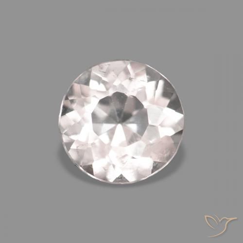 0.45ct Sehr helles Rosa Morganit, Runden, VS