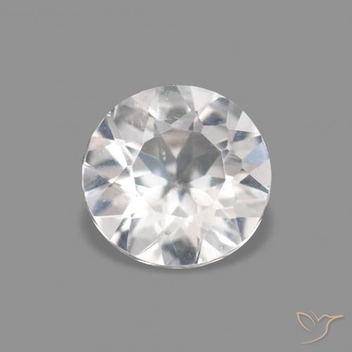 0.21ct Sehr helles Rosa Morganit, Runden, VVS-VS