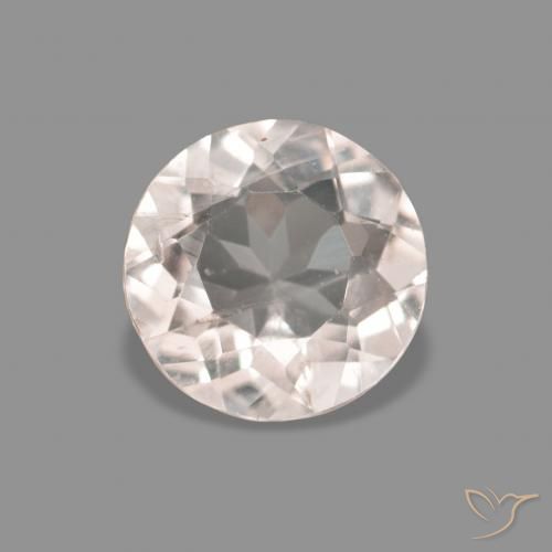 0.41ct Sehr helles Rosa Morganit, Runden, VS