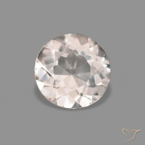 0.33ct Sehr helles Rosa Morganit, Runden, VVS-VS