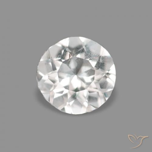 0.22ct hellrosa Morganit, Runden, VVS-VS