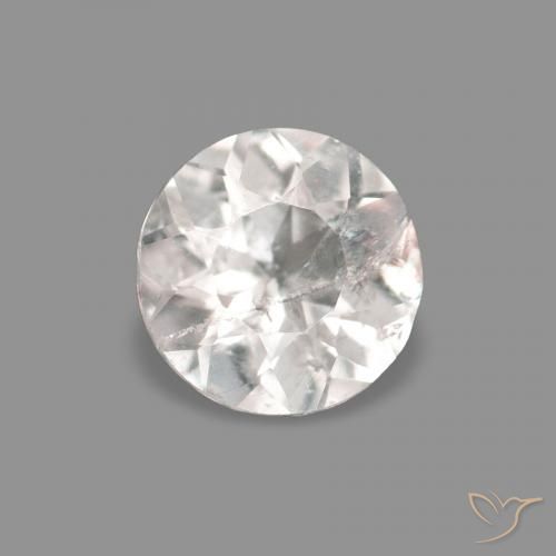 0.18ct Sehr helles Rosa Morganit, Runden, VS-SI