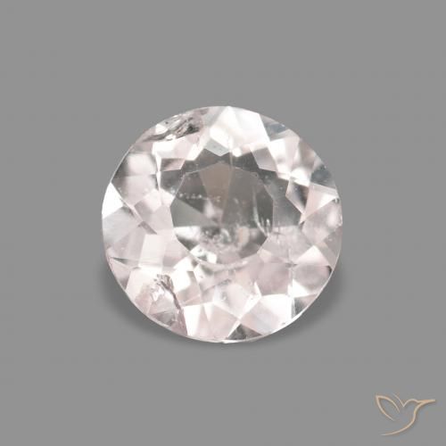0.36ct Sehr helles Rosa Morganit, Runden, VS-SI