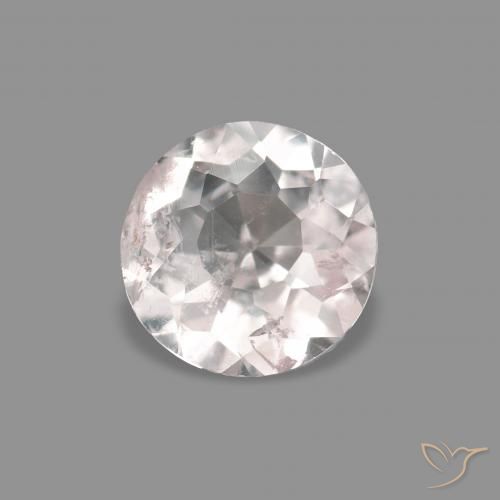 0.36ct Sehr helles Rosa Morganit, Runden, VS-SI