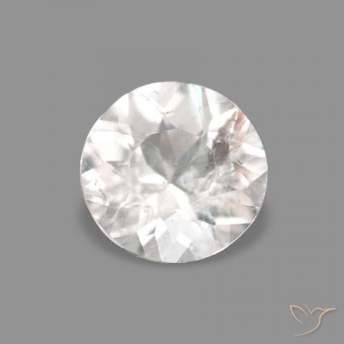 0.16ct Sehr helles Rosa Morganit, Runden, VS-SI