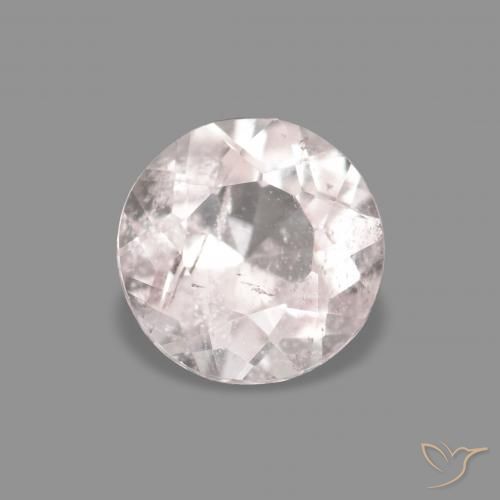 0.42ct Sehr helles Rosa Morganit, Runden, VS-SI