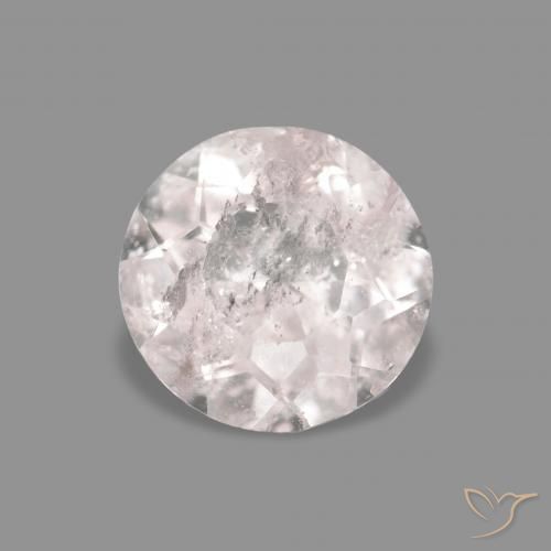 0.42ct Sehr helles Rosa Morganit, Runden, VS-SI