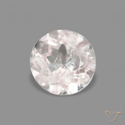 0.40ct Sehr helles Rosa Morganit, Runden, VS-SI