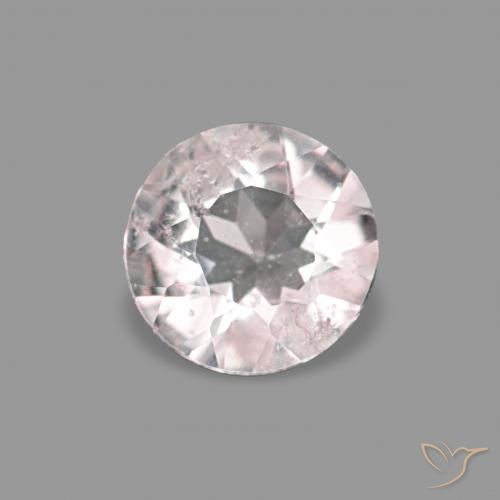 0.16ct hellrosa Morganit, Runden, VS