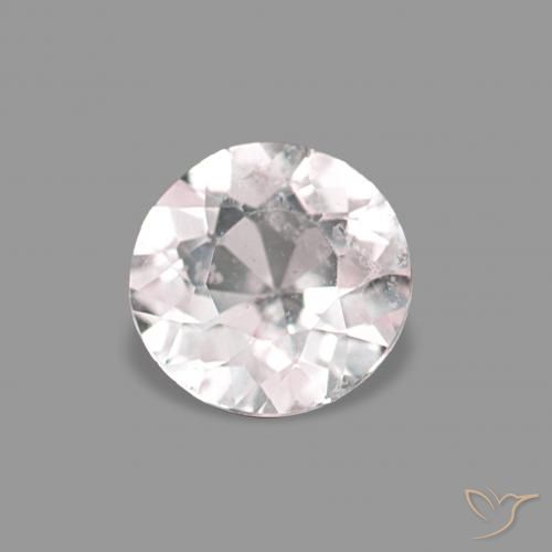 0.29ct hellrosa Morganit, Runden, VS