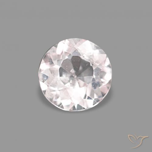 0.29ct hellrosa Morganit, Runden, VS