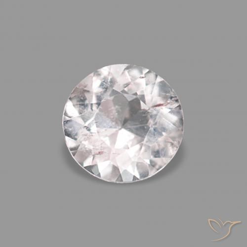 0.29ct hellrosa Morganit, Runden, VS