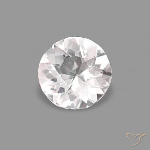 0.12ct Sehr helles Rosa Morganit, Runden, VVS