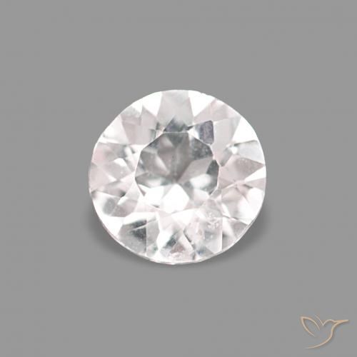 0.20ct Sehr helles Rosa Morganit, Runden, VVS