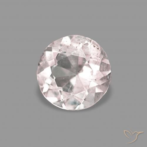 9,17 ctw natürlicher Sehr helles Rosa Morganit, Rund Schliff, VS-SI