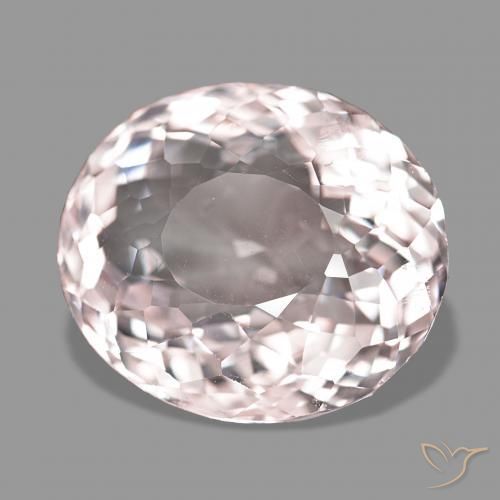 9,17 ctw natürlicher Flamingorosa Morganit, Oval, VS