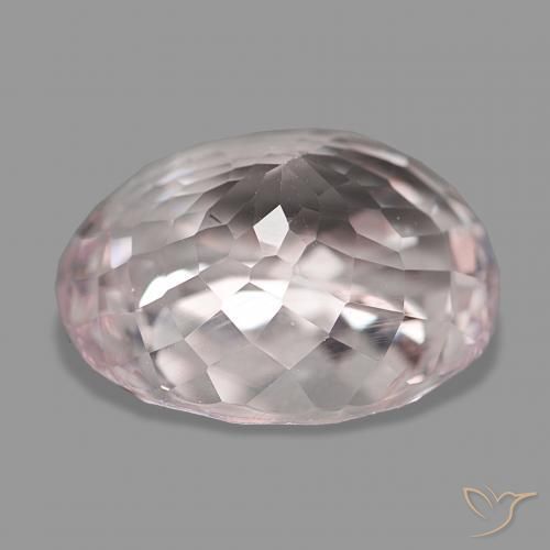 9,17 ctw natürlicher Flamingorosa Morganit, Oval, VS