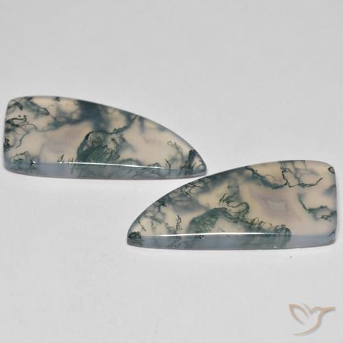 26.05 ct natürliche Mehrfarbig Moosachat-Edelsteine, Fantasie, Transparent