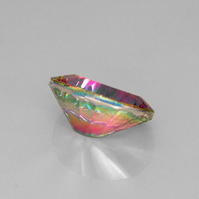 9,17 ctw natürlicher Top-Regenbogen Mystischer Quarz, Oval Schliff, VVS