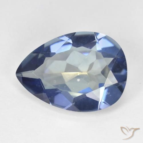 8.82ct Natürlicher Mehrfarbig Mystischer Quarz, Birnenform, VVS-VS