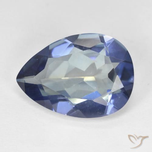 8.69ct Natürlicher Mehrfarbig Mystischer Quarz, Birnenform, VVS-VS