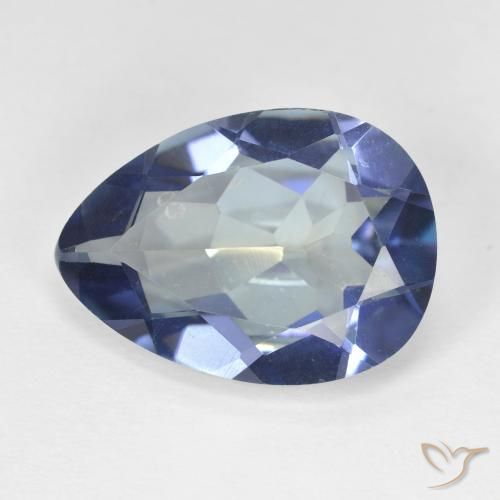 8.91ct Natürlicher Mehrfarbig Mystischer Quarz, Birnenform, VVS-VS