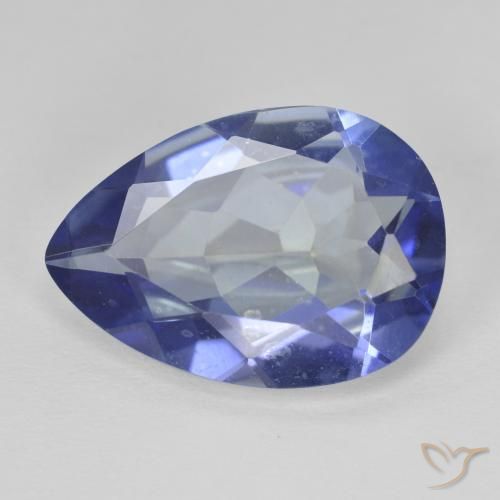 8.68ct Natürlicher Mehrfarbig Mystischer Quarz, Birnenform, VVS-VS
