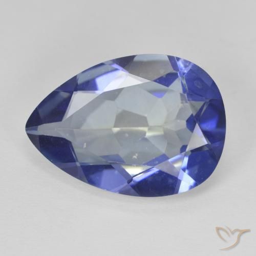 8.72ct Natürlicher Mehrfarbig Mystischer Quarz, Birnenform, VVS-VS