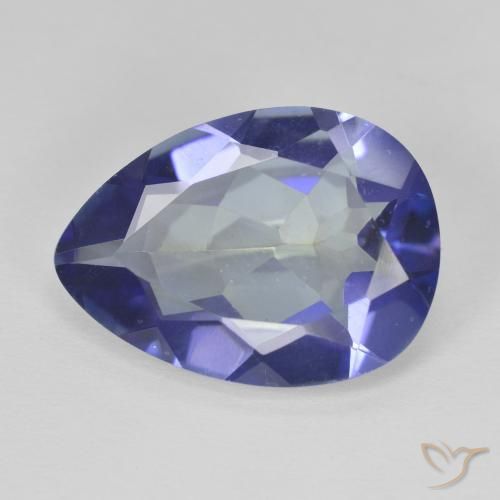 8.50ct Natürlicher Mehrfarbig Mystischer Quarz, Birnenform, VVS-VS