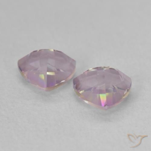0,88 ct natürliche mehrfarbiger Mystik-Quarz-Edelsteine, Trillion, VVS-VS