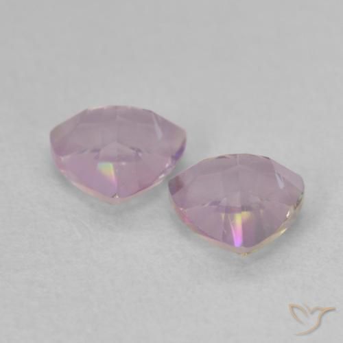 0,88 ct natürliche mehrfarbiger Mystik-Quarz-Edelsteine, Trillion, VVS-VS