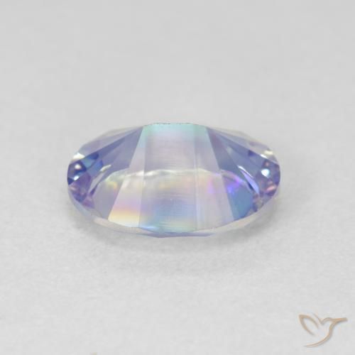 9,17 ctw natürlicher Mehrfarbig Mystischer Quarz, Oval, VS