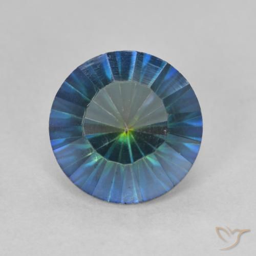 2.54ct Natürlicher Mehrfarbig Mystischer Quarz, Runden, VVS-VS