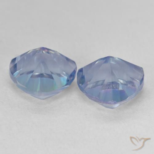 3.70 ct natürliche Mehrfarbig Mystischer Quarz-Edelsteine, Trillion, VVS-VS