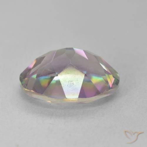 9,17 ctw natürlicher Mehrfarbig Mystischer Quarz, Oval, VS